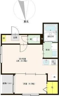 Nest Tomizawaの物件間取画像
