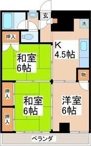 メイツ鈴木の物件間取画像