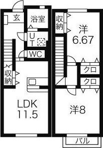 サニーコート吹上の物件間取画像