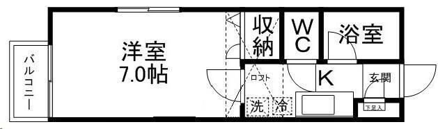 エスプワールMの物件間取画像