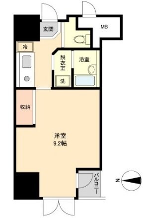 イーストン榴岡の物件間取画像