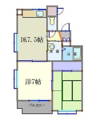 サーパス水の森の物件間取画像