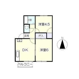 星ハイツの物件間取画像