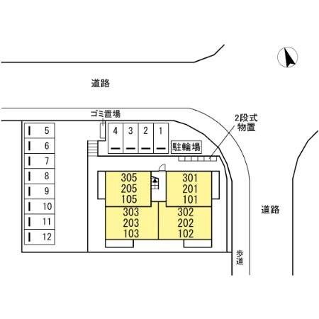 グランドール西勝山の物件内観写真