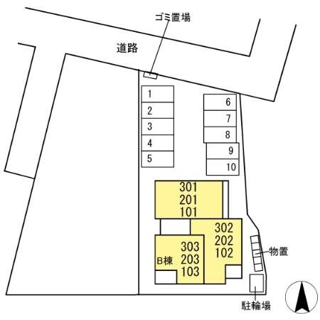 D-ROOM七曲IIの物件内観写真