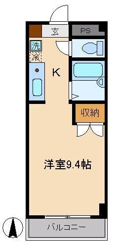 木町通TKビルの物件間取画像