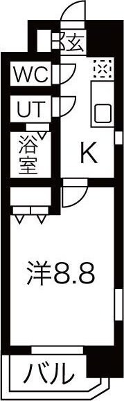 アーバンフラッツ長町の物件間取画像