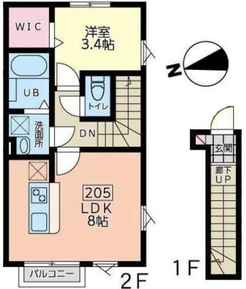 CasaTeraの物件間取画像