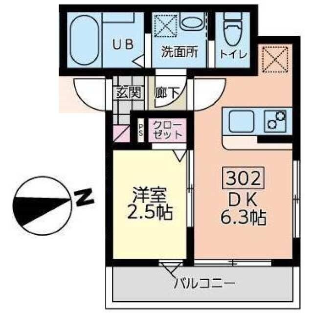 カーサフラーゼの物件間取画像