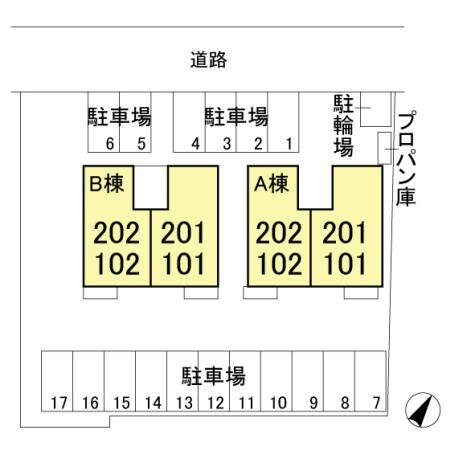 セジュール八千代 Bの物件内観写真