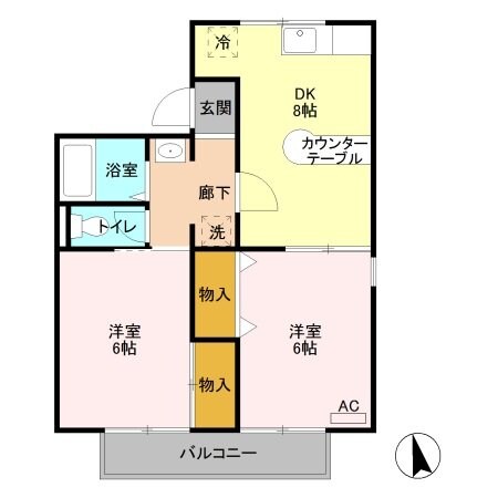 トゥインクルSATOの物件間取画像