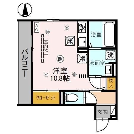 マヌールの物件間取画像