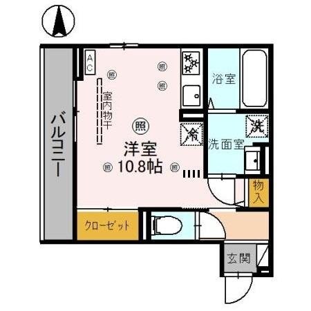 マヌールの物件間取画像