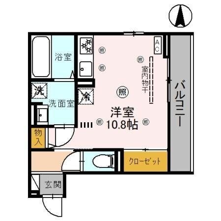 マヌールの物件間取画像