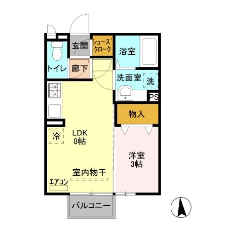 メゾン ド ボナールの物件間取画像