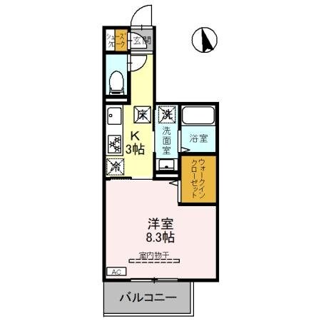 D-ROOM千代田町の物件間取画像
