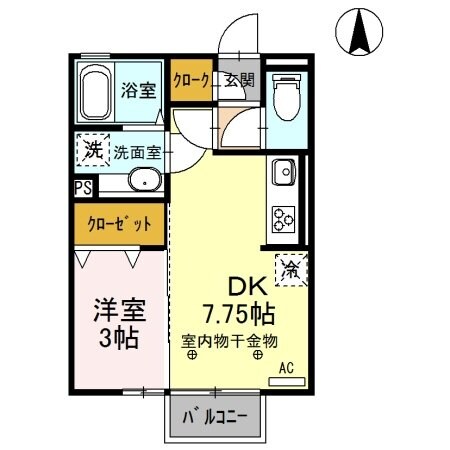 Rosemary\\/Marigold/Freesia Freesiaの物件間取画像