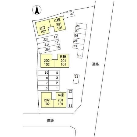 岡庭ハイツ Bの物件内観写真