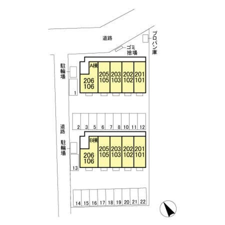ミラマール Bの物件内観写真