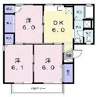 サンワハイツBの物件内観写真