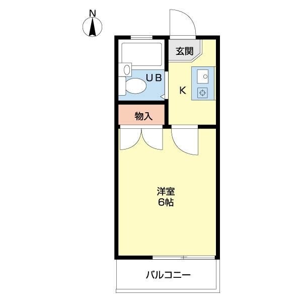 αNEXT荒牧第1Aの物件間取画像
