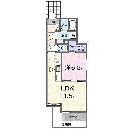 グランステラの物件間取画像
