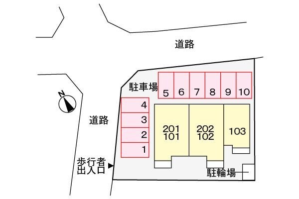 ハーモニーAの物件内観写真