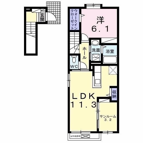 アーバンシティ IIの物件間取画像