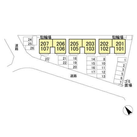 ジヴェルニー 003の物件内観写真