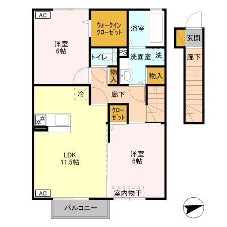 casa Iの物件間取画像