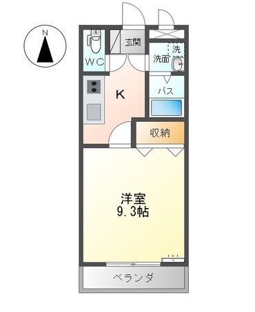 リバーサイド都の物件間取画像