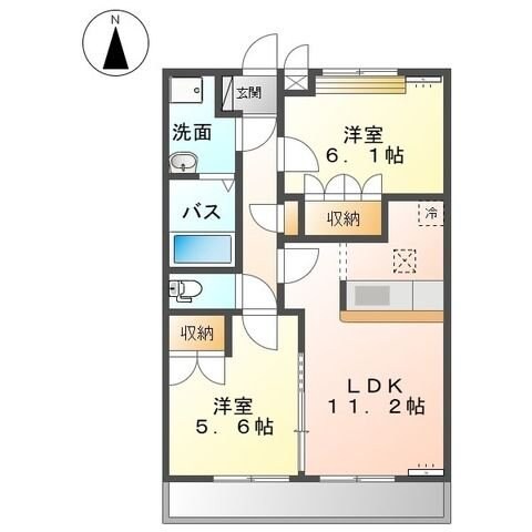 葵の物件間取画像