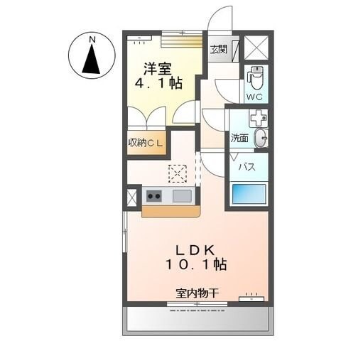 イア タウンの物件間取画像