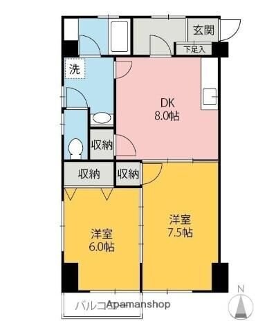 メゾン双葉の物件間取画像