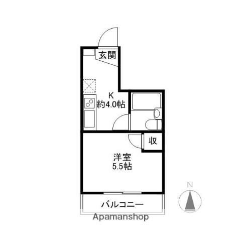 ベルテの物件間取画像