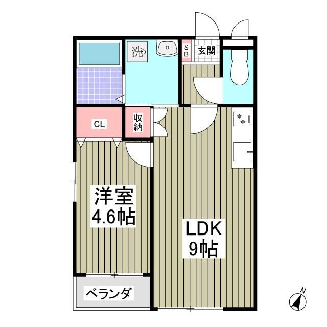 GARDEN MIYAKOIIの物件間取画像