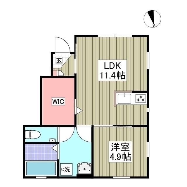 ANIMAL KINGDOMの物件間取画像