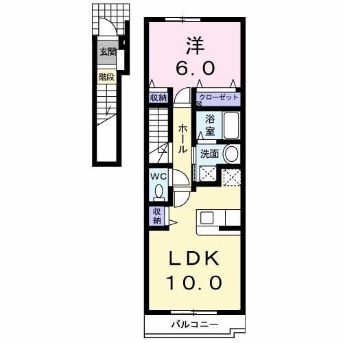 サンセールKの物件間取画像