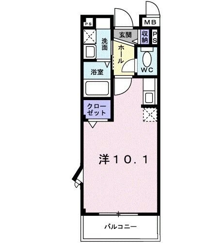 ナカイパレス PartIIの物件間取画像