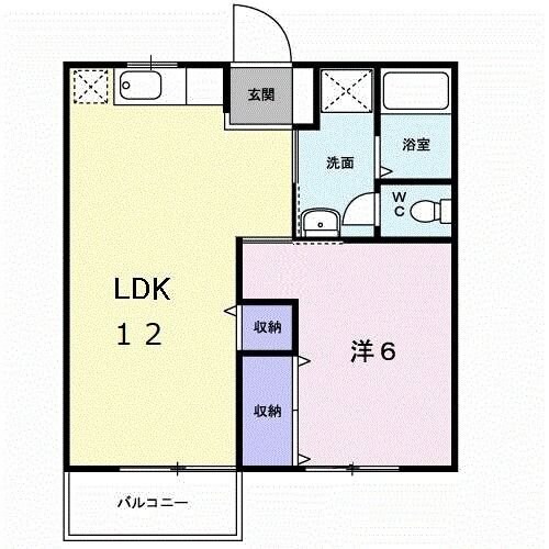 シャルマンの物件間取画像