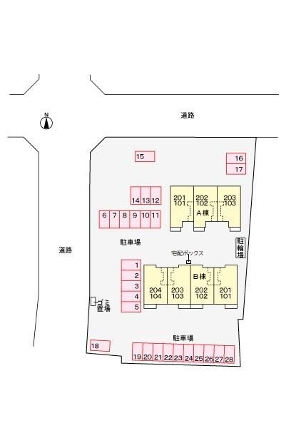 カーサプラシードBの物件内観写真