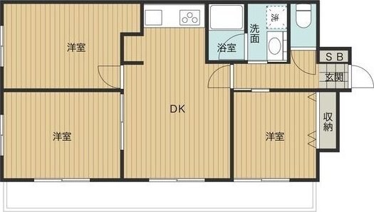 センチュリー深谷の物件間取画像
