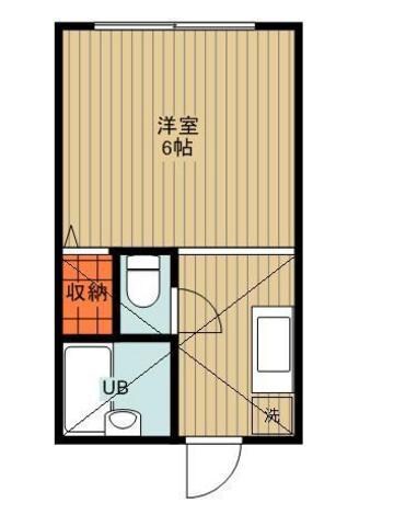 アーバンハイツの物件間取画像