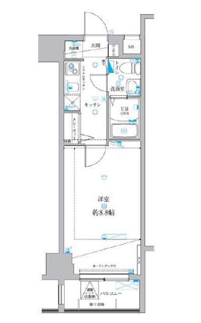 グランドコート親水公園の物件間取画像