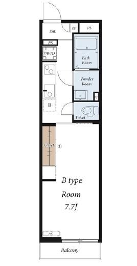 リブリ・FERIOIVの物件間取画像