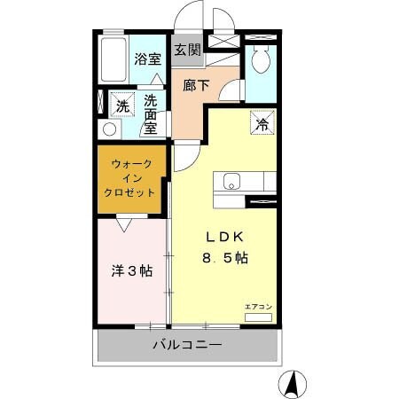 メゾン フォンテーヌの物件間取画像