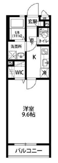 Wisteriaの物件間取画像