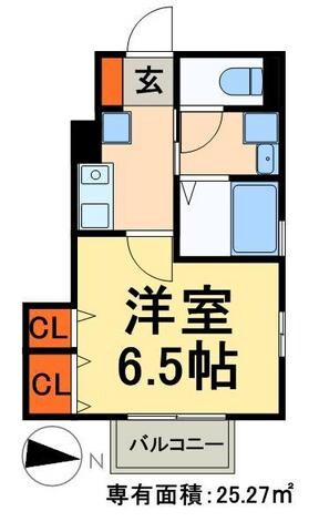 グレイスコートの物件間取画像