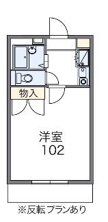 レオパレスセジュールIIの物件間取画像