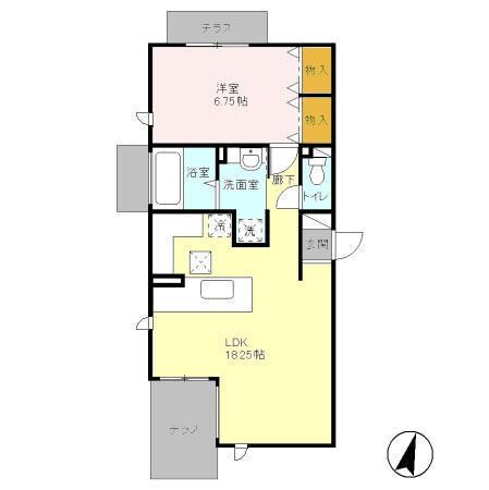 EDDI’SPLACEの物件間取画像